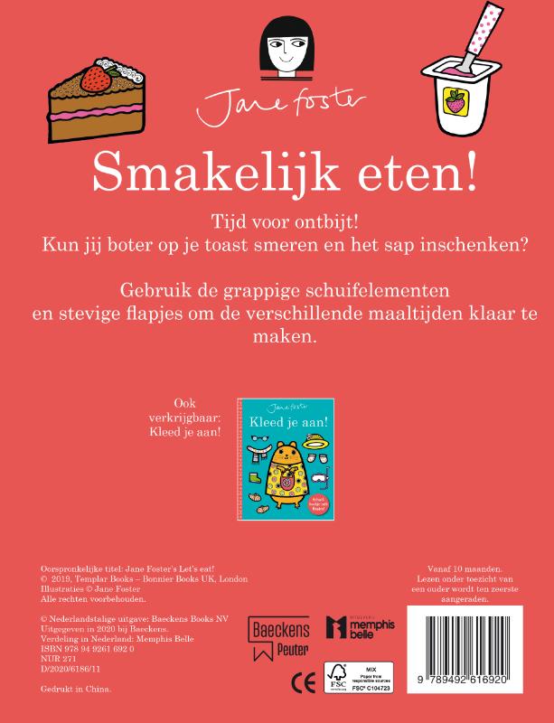 Achterkant van Smakelijk eten!