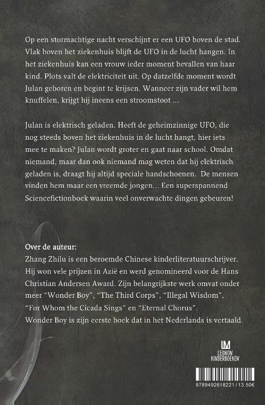 Achterkant van Wonder Boy