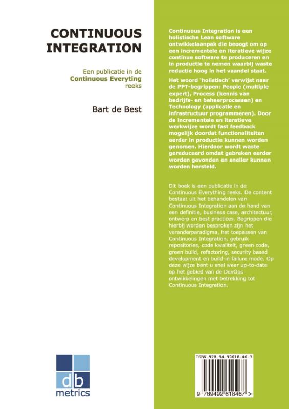 Achterkant van Continuous Integration