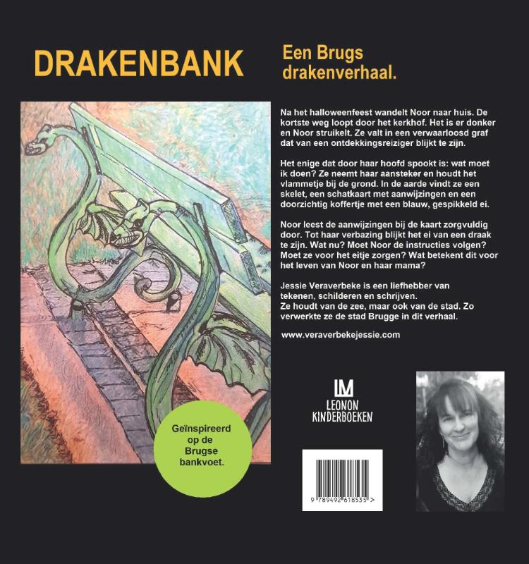 Achterkant van Drakenbank