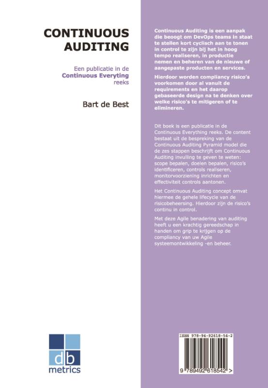 Achterkant van Continuous Auditing