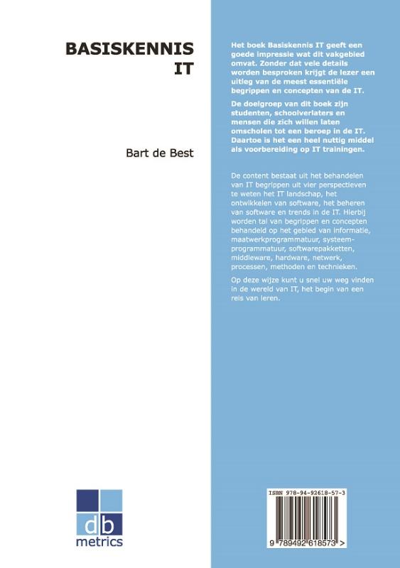 Achterkant van Basiskennis IT