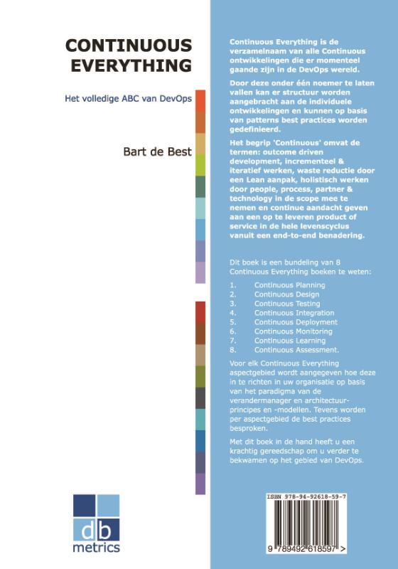 Achterkant van Continuous Everything