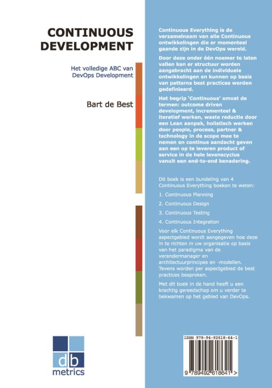 Achterkant van Continuous Development