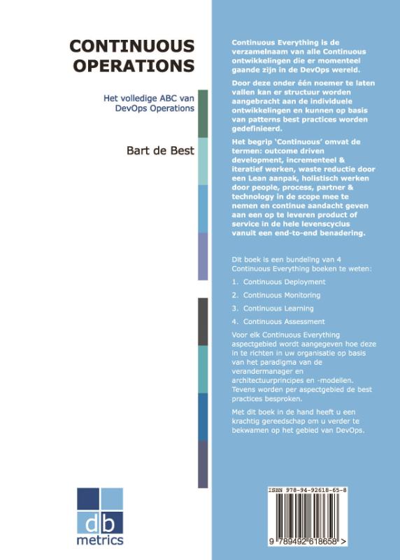 Achterkant van Continuous Operations
