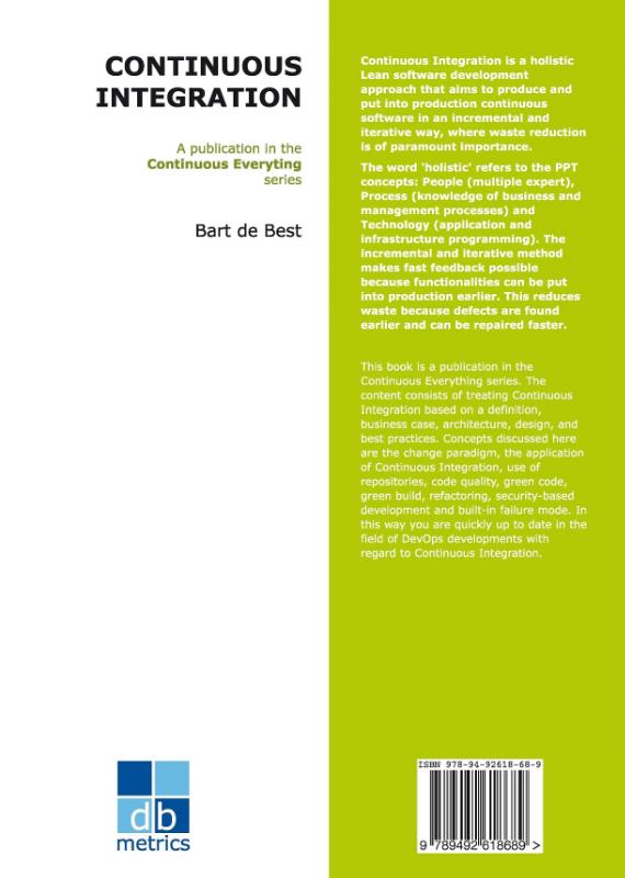 Achterkant van DevOps Continuous Integration