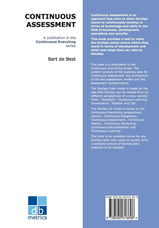 Achterkant van DevOps Continuous Assessment