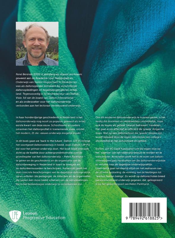 Achterkant van Dalton: LEF VO