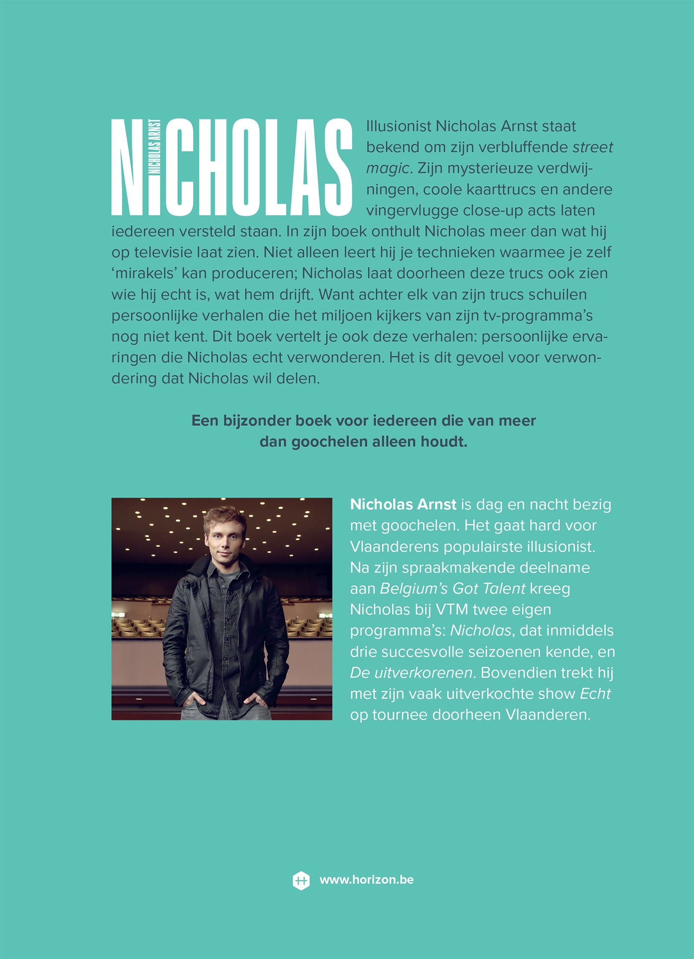 Achterkant van Nicholas