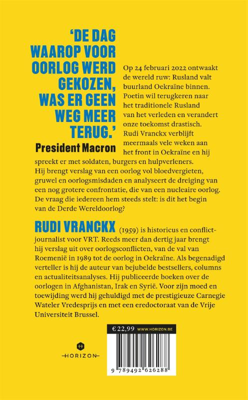 Achterkant van In Oekraïne