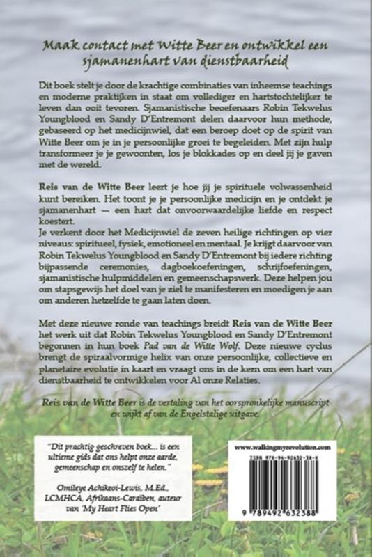 Achterkant van Reis van de Witte Beer