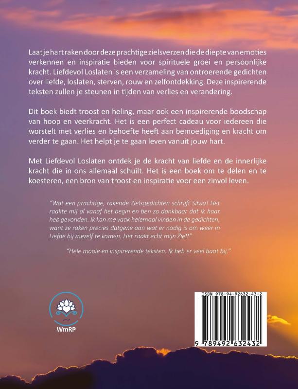 Achterkant van Liefdevol loslaten