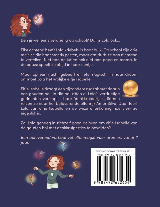 Achterkant van Elfje Isabelle en het geheim van zelfvertrouwen