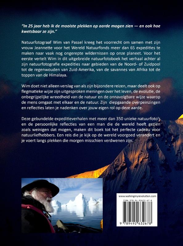 Achterkant van De wrede schoonheid van onze natuur
