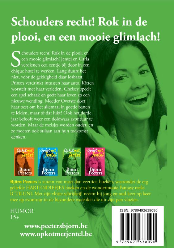 Achterkant van Op kot met Jentel in het derde jaar