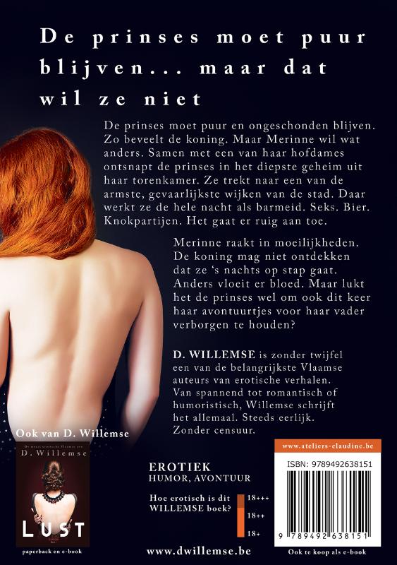 Achterkant van De stoute barmeid