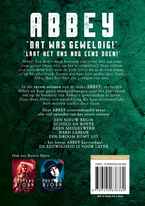 Achterkant van Gevleugelde dromen