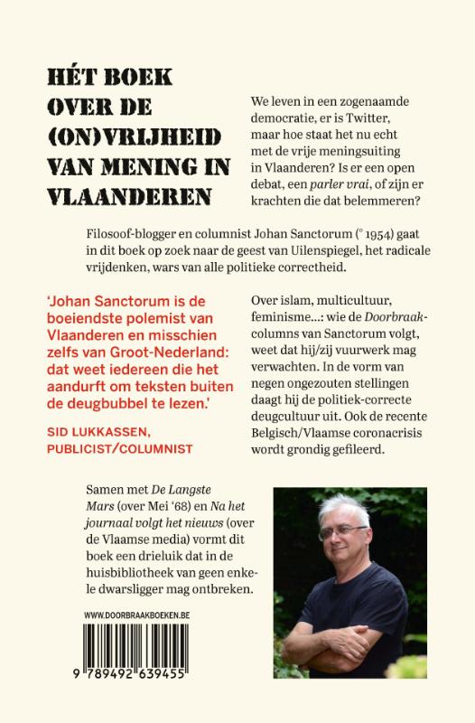 Achterkant van Politiek incorrect