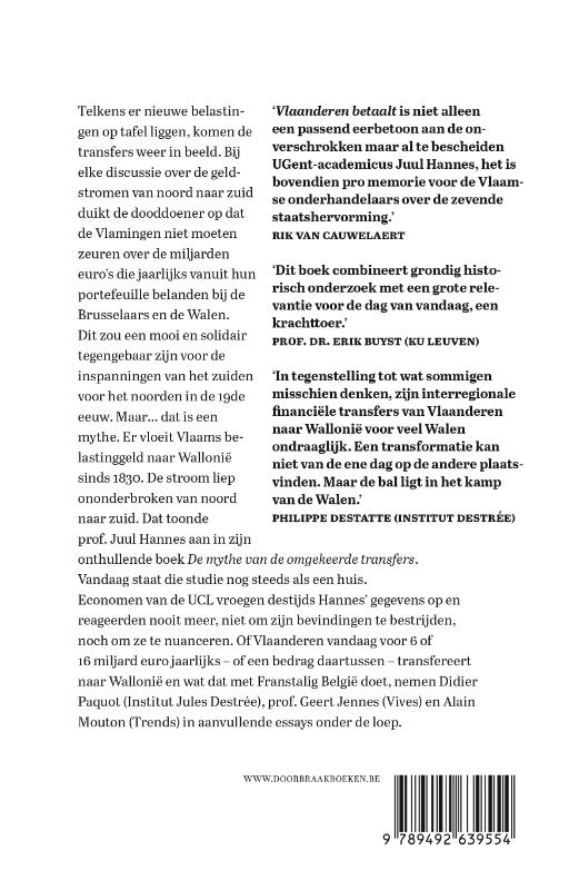 Achterkant van Vlaanderen betaalt
