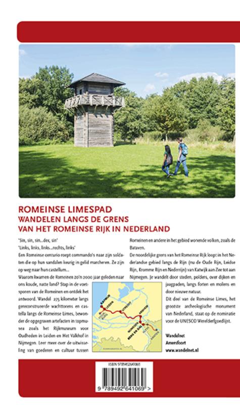 Achterkant van Romeinse Limespad