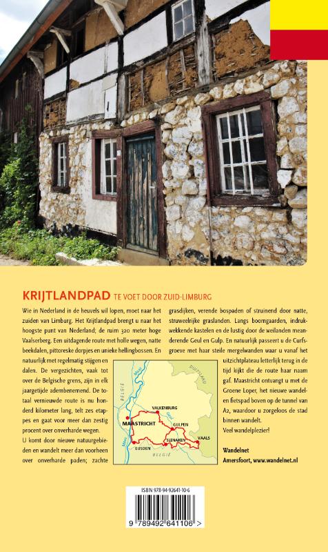 Achterkant van Krijtlandpad
