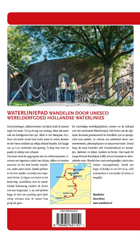 Achterkant van Waterliniepad