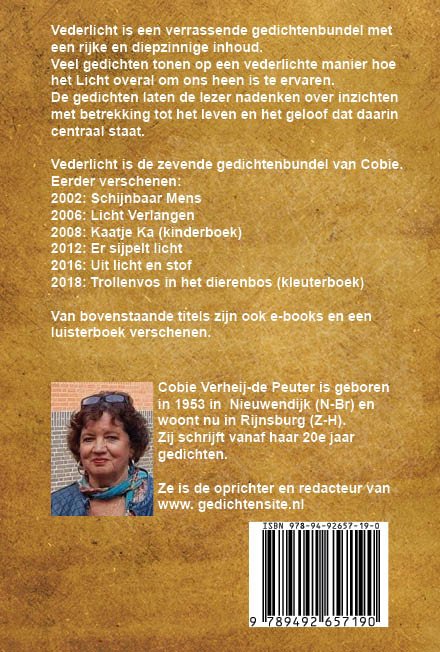 Achterkant van Vederlicht