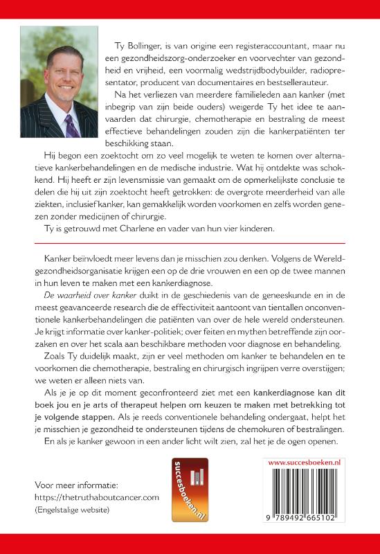 Achterkant van De waarheid over kanker