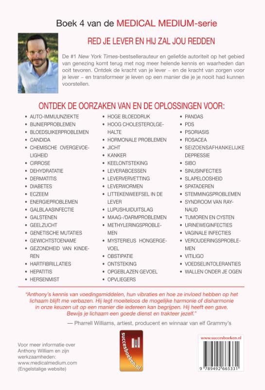 Achterkant van Liver Rescue