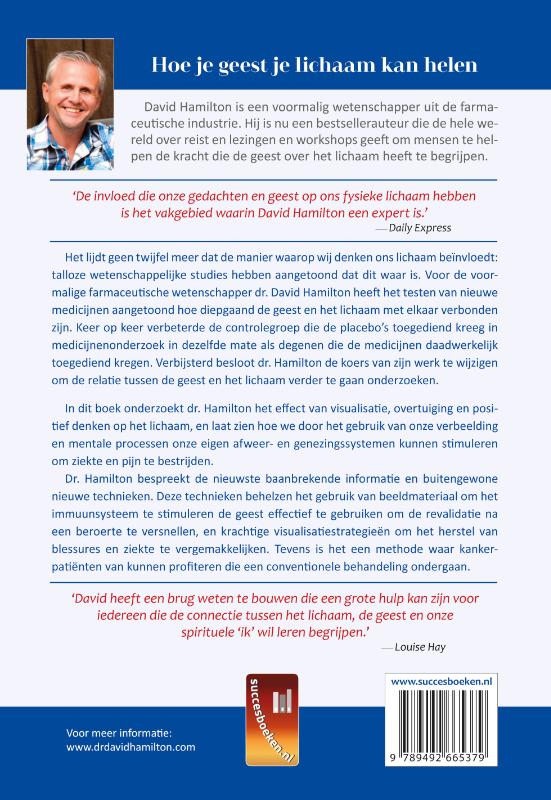Achterkant van Hoe je geest je lichaam kan helen
