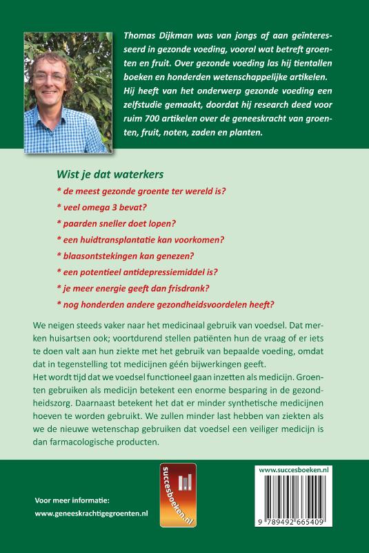 Achterkant van De geneeskracht van waterkers