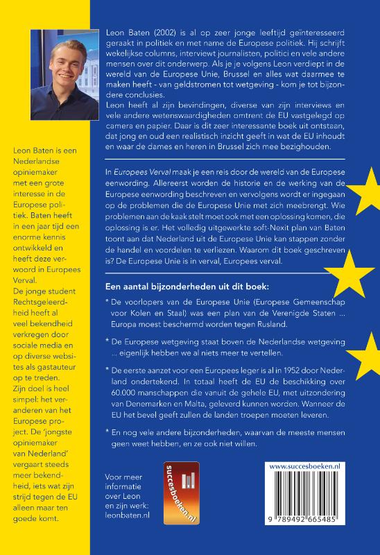 Achterkant van Europees Verval