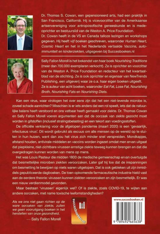Achterkant van De besmettingsmythe