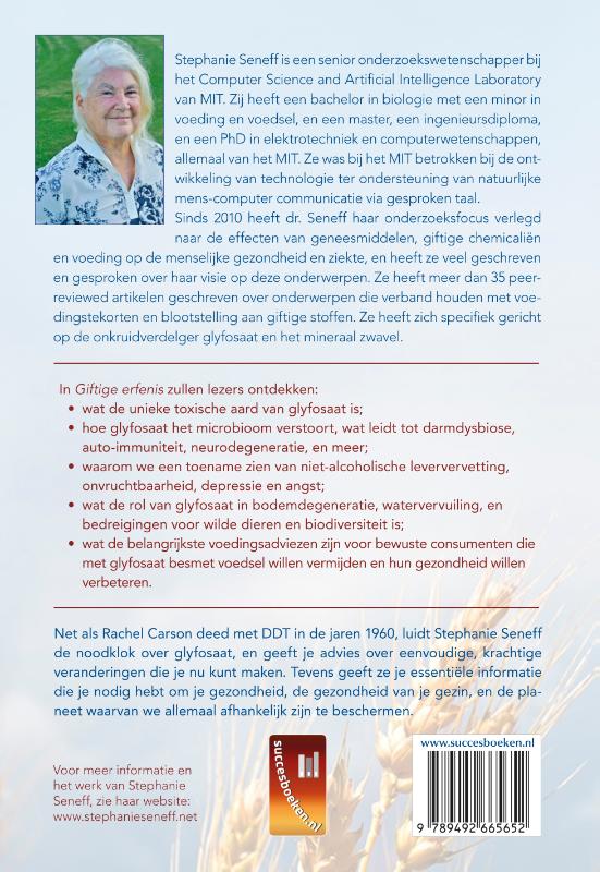 Achterkant van Giftige erfenis