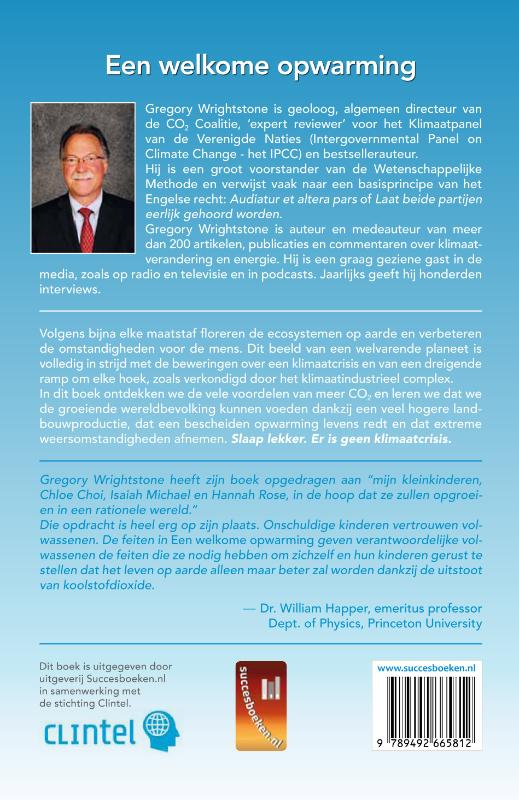 Achterkant van Een welkome opwarming