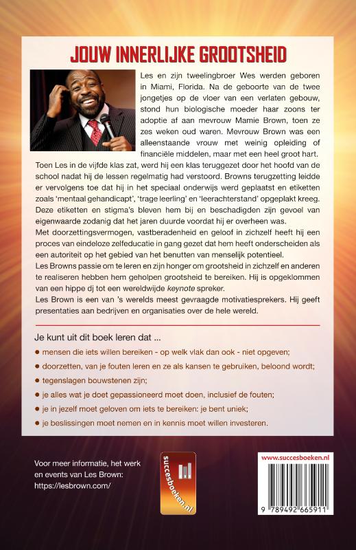 Achterkant van Jouw innerlijke grootsheid