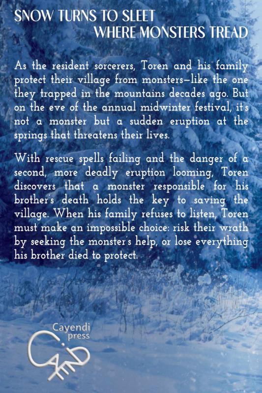 Achterkant van A Snowmonster for Midwinter