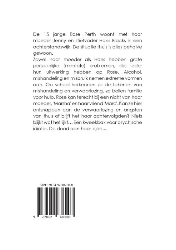 Achterkant van Serene Mishandeling