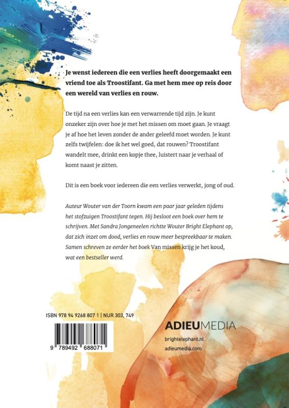 Achterkant van Troostifant
