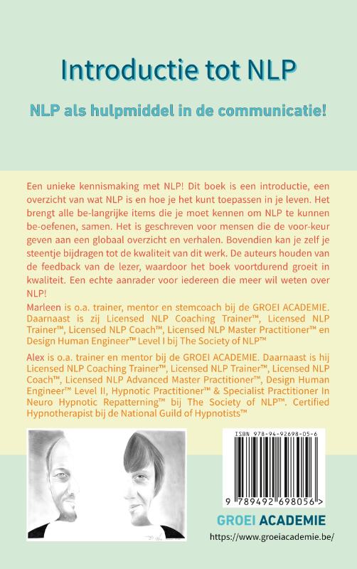Achterkant van Introductie tot NLP