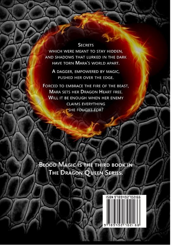Achterkant van Blood Magic