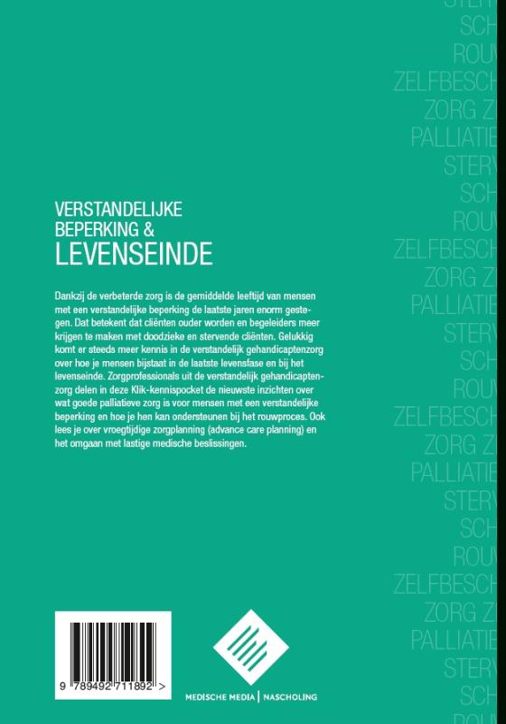 Achterkant van Verstandelijke beperking & levenseinde