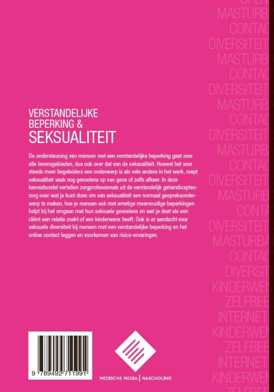Achterkant van Verstandelijke beperking & seksualiteit