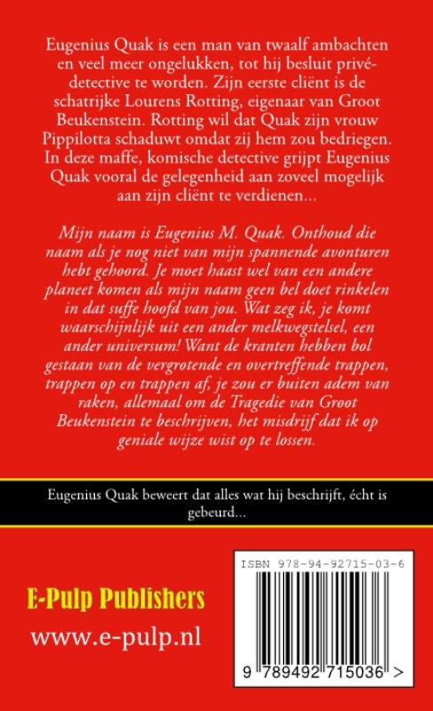 Achterkant van Gruwelijk is het huwelijk