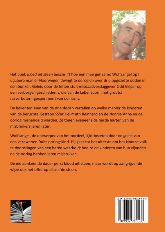 Achterkant van Bloed uit steen