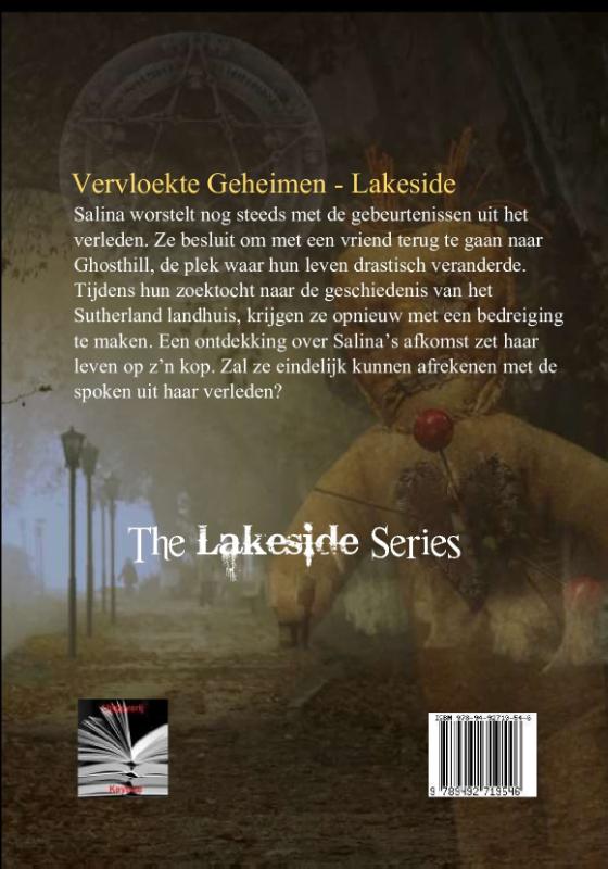 Achterkant van Vervloekte Geheimen
