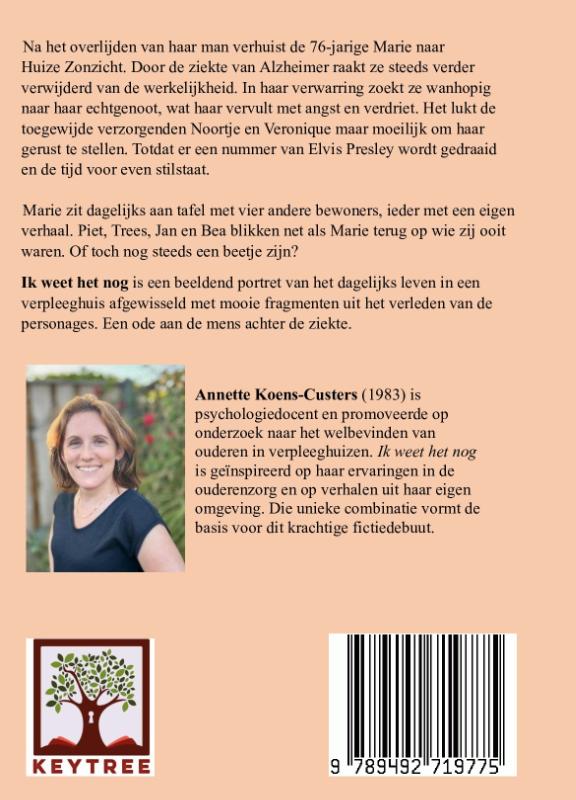 Achterkant van Ik weet het nog