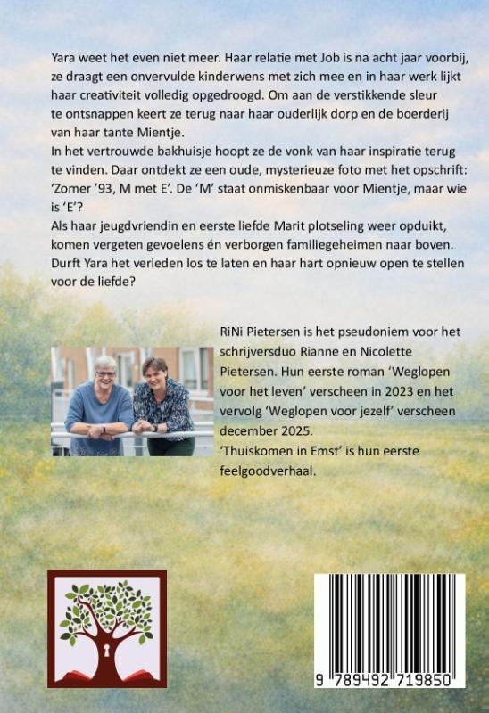 Achterkant van Thuiskomen in Emst