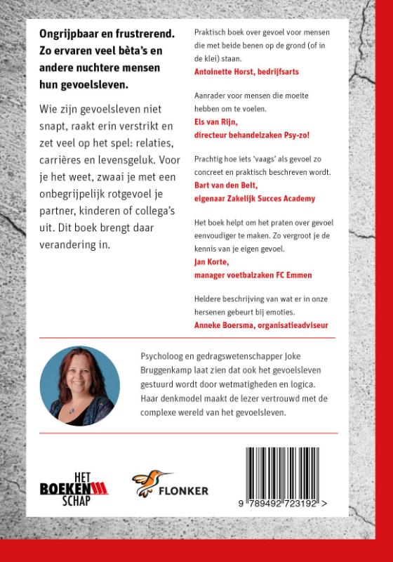 Achterkant van Gevoel is heel logisch