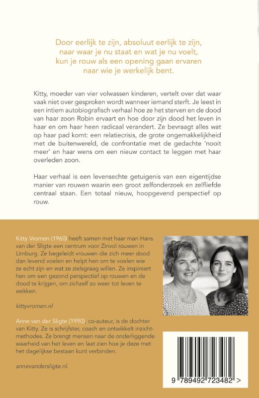 Achterkant van Zinvol rouwen